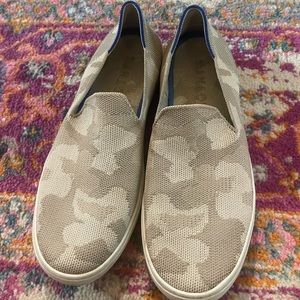 Tan Camo Rothy’s Sneakers